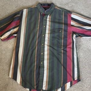 VINTAGE ROUNDTREE AND YORKE MENS SHIRT * SIZE L